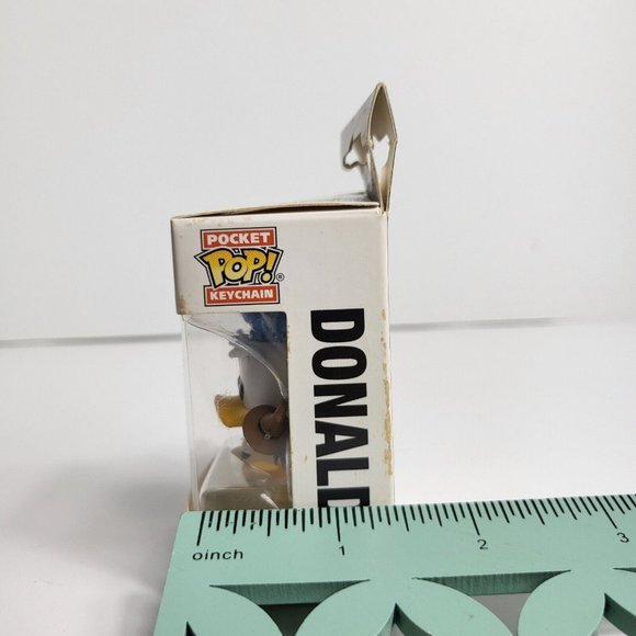 Funko Pocket Pop Keychain Disney Kingdom Hearts Donald Duck Key Ring New - Picture 16 of 16